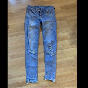 American Eagle Ripped Jeggings